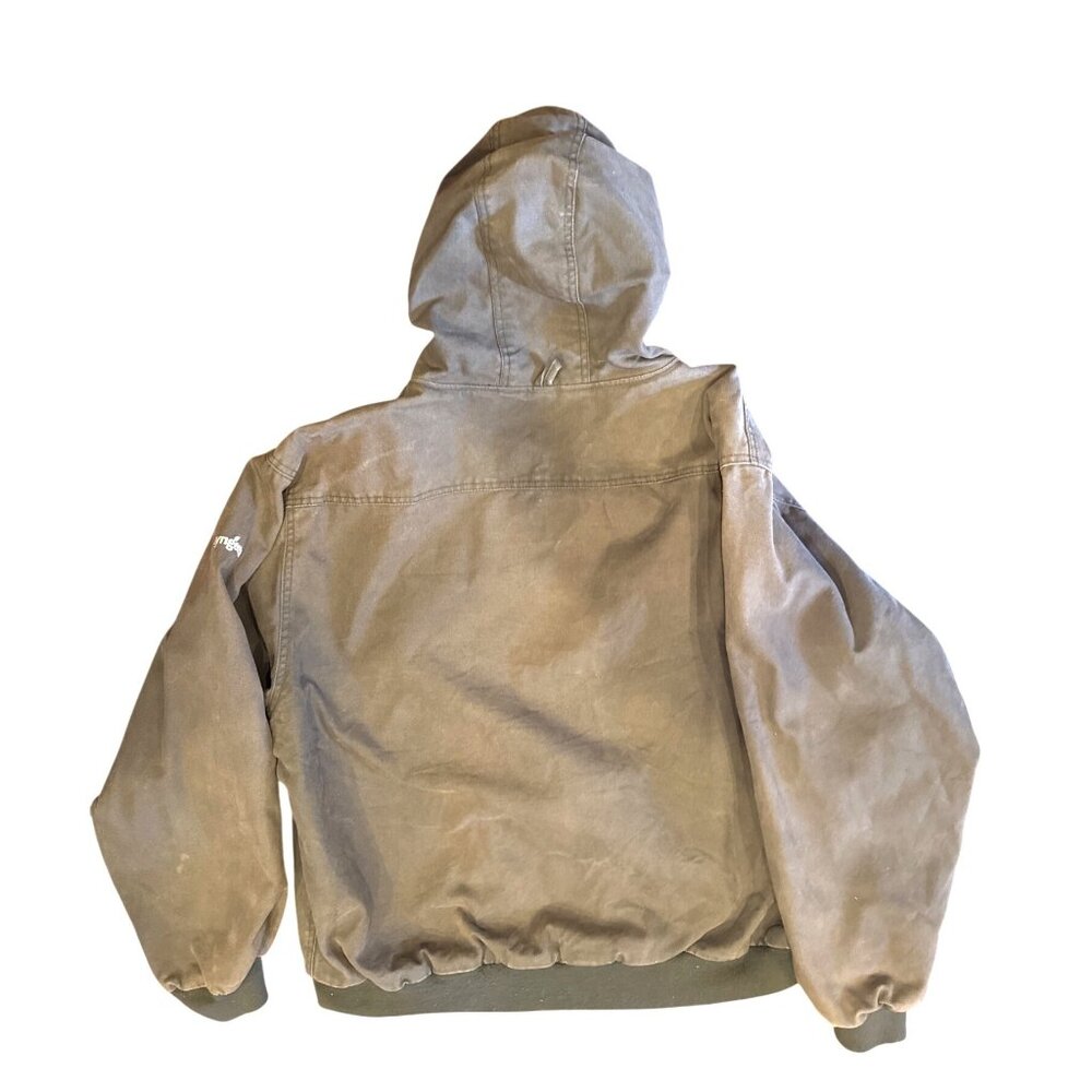 Destinations Workwear Canvas Jacket Thermal Quarry Lined Men's 2XL Hooded - Picture 2 of 11
